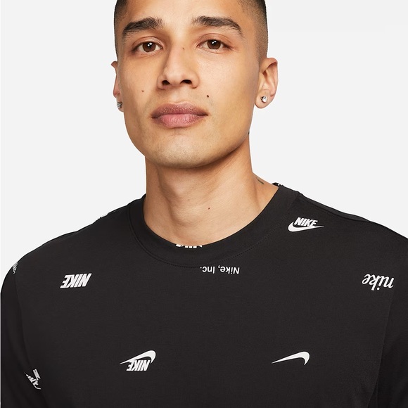 🇱🇷Nike Men's Black Graphic T-Shirt - Picture 4 of 5